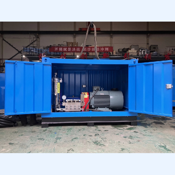 半自動式濾布高壓清洗系統